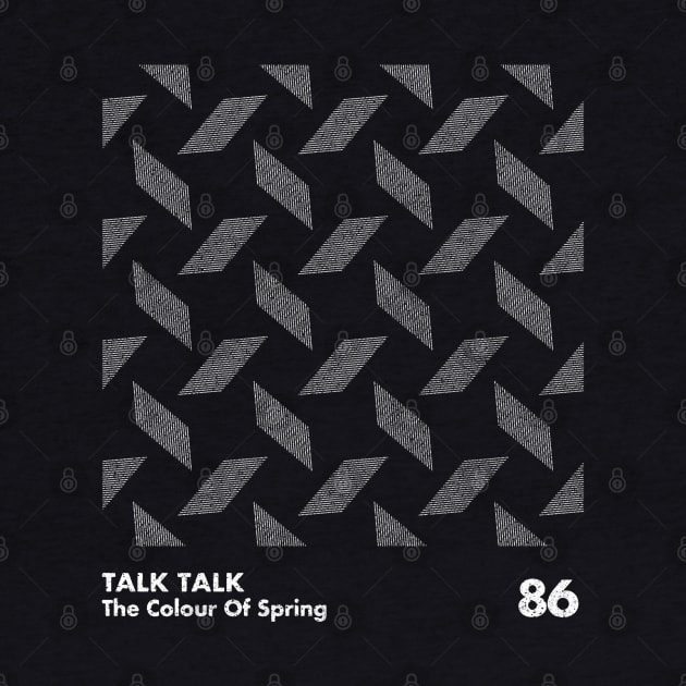 Talk Talk / The Colour Of Spring / Minimal Graphic Design Tribute by saudade